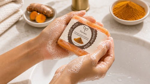kojic acid turmeric soap